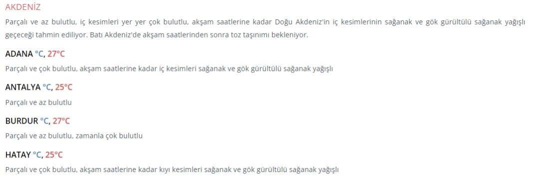 Meteoroloji saat verdi sağanak yağış kuvvetli geliyor! 4 il için uyarı geldi 3